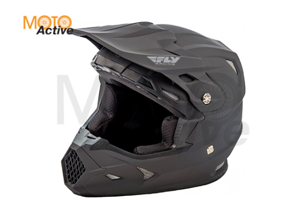 Шлем (кроссовый) FLY RACING KINETIC ECE, черный матовый (2020)